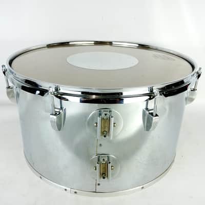 Ludwig 10x18"Timp-Tom Drum #700 Vintage '79 Chrome-Wood COW 6Ply Maple Bass Jazz image 4