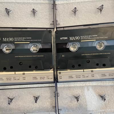 TDK MA90 Metal Bias Four Cassettes 90m image 3
