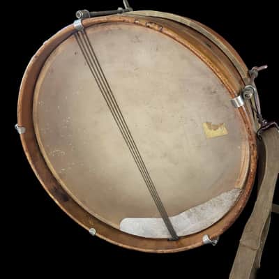 Thumb Rod Maple/Mahogany 12" Snare Drum Calf Heads Restored & Working image 12