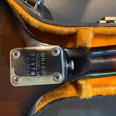 Univox U1970F-Fretted model 1970's with thermometer case image 4
