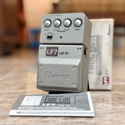 Ibanez LF7 Lo Fi 2000s [EXCELLENT - with Box & Manual] - Grey Silver image 1