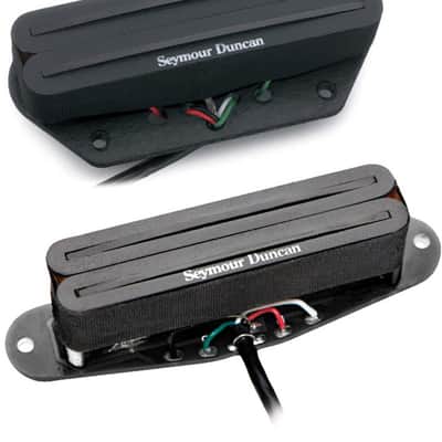 Seymour Duncan STHR-1 Hot Rails for Tele Humbucker Set - Black image 1