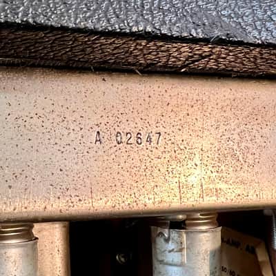 Fender FEIC Showman Amplifier 1965 - Blackface pre CBS tube amp image 7