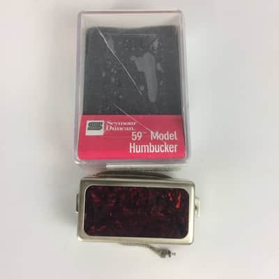 Seymour Duncan SH-1b '59 Model Bridge Pickup, Raw Nickel/Tortoise