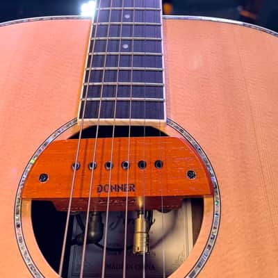 Firefly Eddie Pontiac collection guitar acoustic with pickup image 4