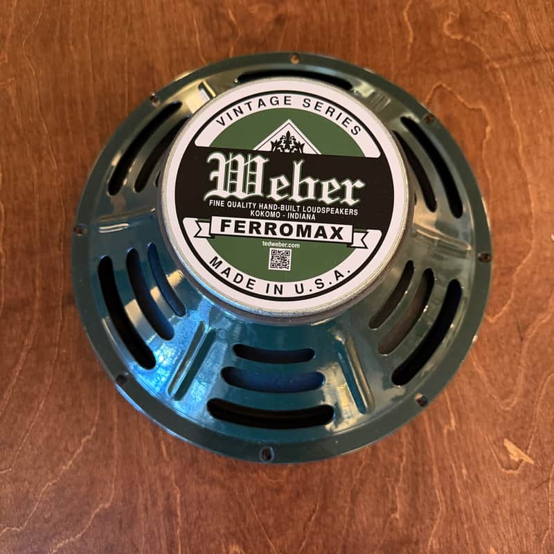 Ted Weber Vintage Series 12F150 Speaker 12F150 2019 Green Basket image 1