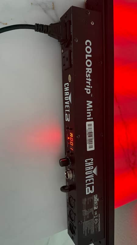 Chauvet COLORstrip Mini DMX RGB LED Wash Light Bar 2010s - Black image 1