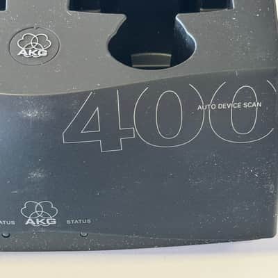 AKG CU400 Charging Station For Wireless Systems 2010s - Black image 3