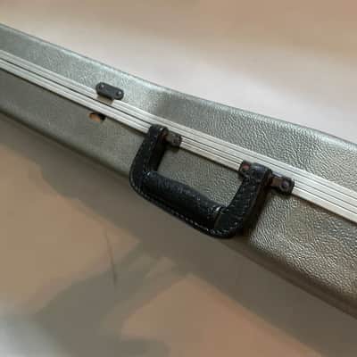 1980's Charvel Jackson Model Series Grey Chainsaw Bass Guitar Case image 19