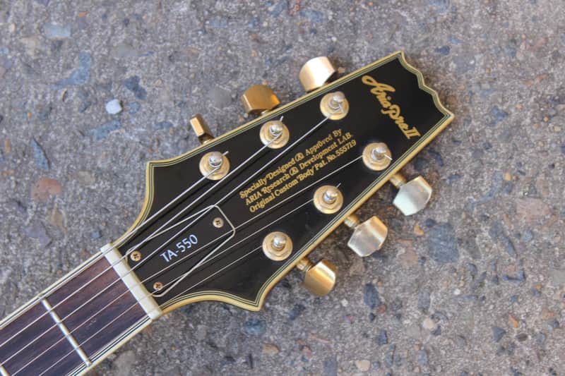 1991 Aria Pro II TA-550 335 Style Hollowbody (Walnut) MIJ Japan