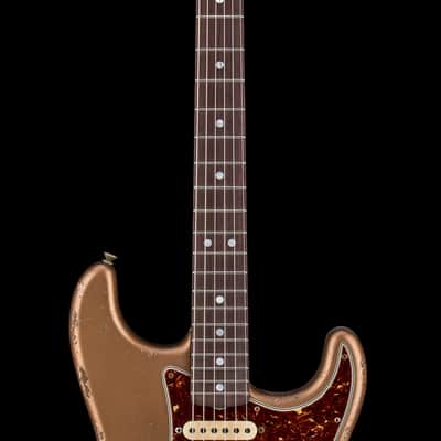 Mint Fender Custom Shop Austin Macnutt Masterbuilt Empire 67 Stratocaster Relic - Firemist Gold #65952 image 5