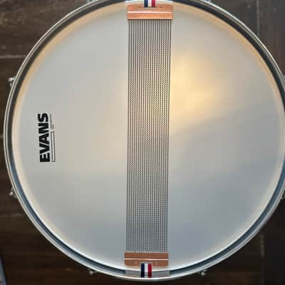 Gretsch USA Custom Renown 14x5 Snare Drum- White Marine Pearl image 8