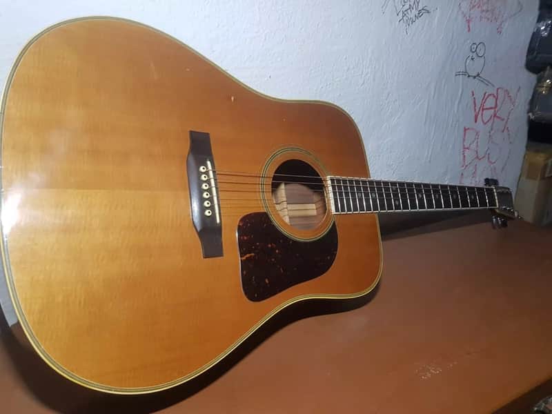 70's IBANEZ STEEL STRING - RARE HEADSTOCK image 1