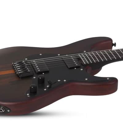 Schecter Sun Valley Super Shredder Exotic HT Ziricote Natural Satin image 3