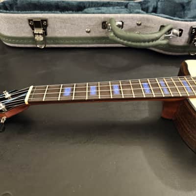 Hozen - Green Label Tenor Ukulele - German Spruce With Indian Rosewood w/ Case image 5