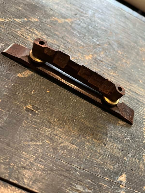 Gibson Archtop Bridge Brazillian Rosewood 1950's-60's image 1