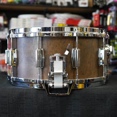 TAMA/JAPAN- Mastercraft #BB-156 | 6.5x14" Bell Brass Snare Drum w/ Die Cast Hoops & Amazing 3mm Shell image 3