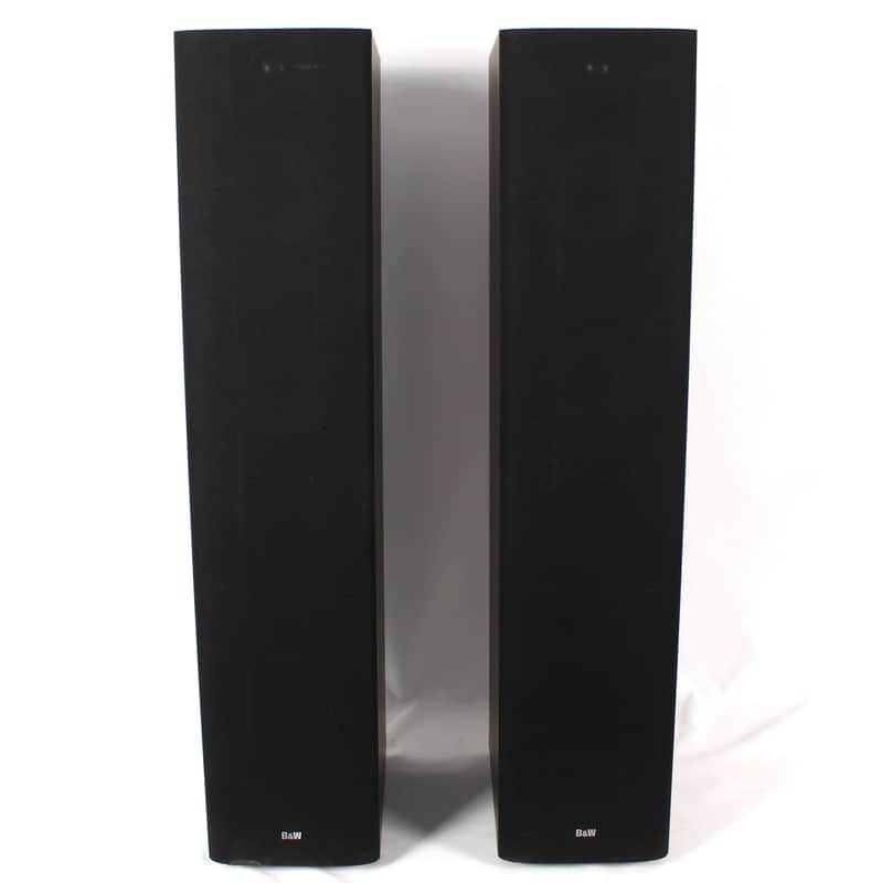 B&W 684 Floorstanding Speakers Black Ash Pair Bowers & Wilkins image 1