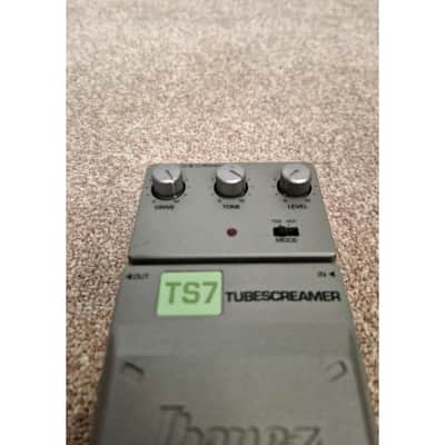 Ibanez TS7 Tube Screamer - Effects Pedal - Silver - Excellent image 6