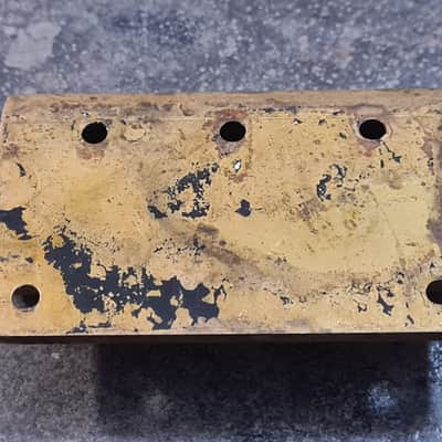 Vintage Mighty Mite Bass Bridge 1970s 1980s Kahler - Brass image 8