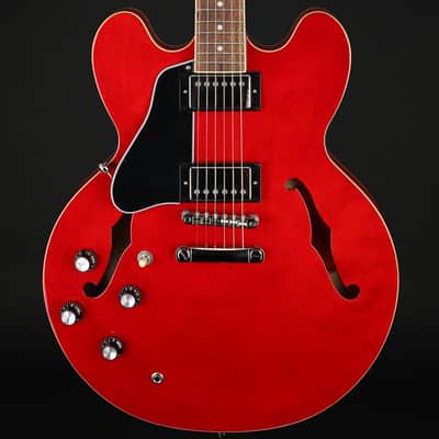 Epiphone Inspired by Gibson ES-335 Left-handed in Cherry image 1
