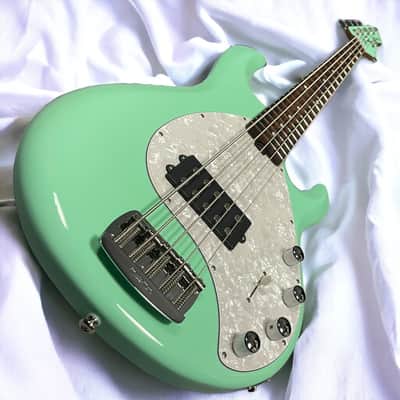 Ernie Ball Music Man StingRay 5 Special, Laguna Green / Rosewood *LAST 1! image 3