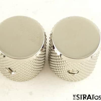 2 Fender Squier Classic Vibe Tele Bass GUITAR CONTROL KNOBS Barrel Knobs