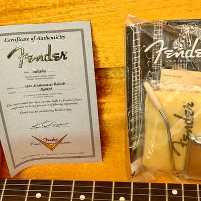 Fender 1960 Relic Mark Kendrick Masterbuilt Stratocaster 2009 image 5