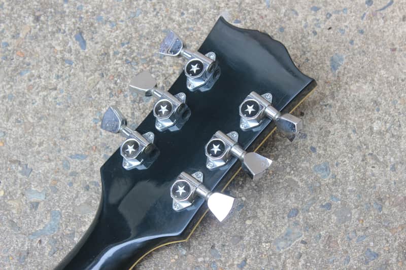 1972 Greco Japan EG-420B Les Paul Custom (Ebony) | Reverb