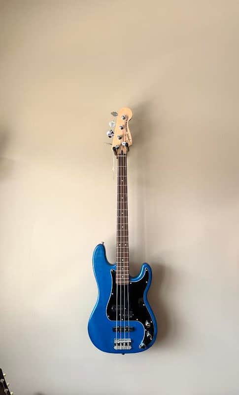 Fender Squier P-Bass Upgraded with Aguilar Pickups image 1