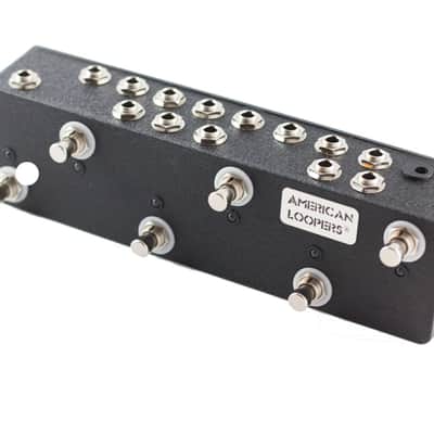 American Loopers 6 Loop Staggered True Bypass Looper Premium Switches Pedal Switcher image 2