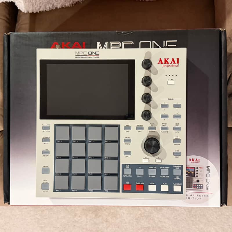 Akai MPC One Standalone MIDI Sequencer Retro Edition 2021 - Present - Grey image 1