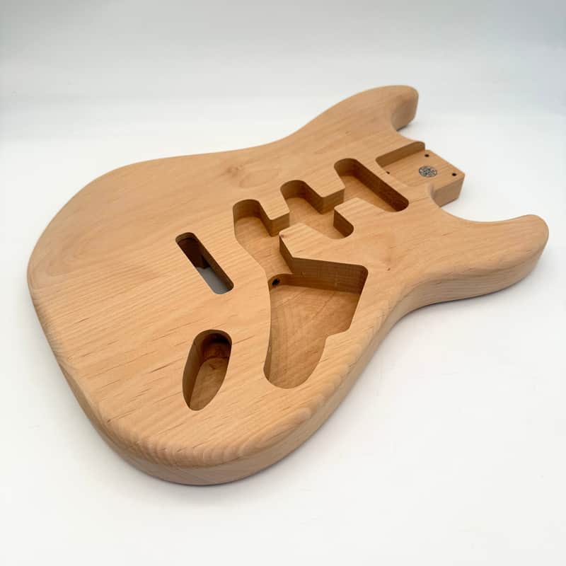 HooDoo Stratocaster Body Alder 2-Piece Unfinished Light hsb6497 image 1