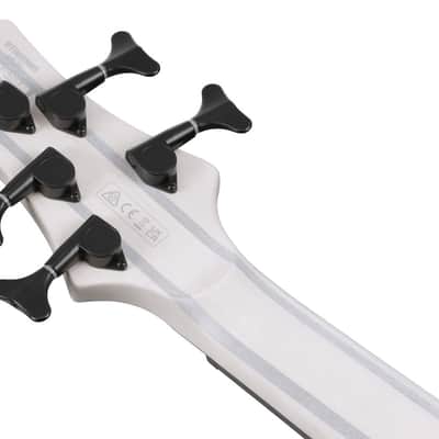 Ibanez BTB Bass Workshop 5 String Electric Bass w/Case Multi scale - Transparent White Flat (BTB865MSTWF) image 3