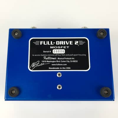 Fulltone Full-Drive 2 Mosfet, mint condition image 6