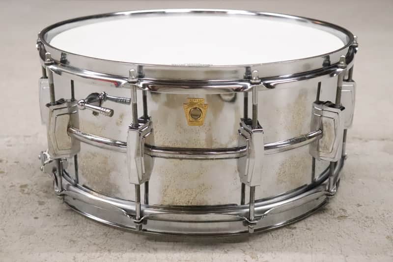 Ludwig Supraphonic 6.5X14" Snare Drum Vintage 1960's image 1