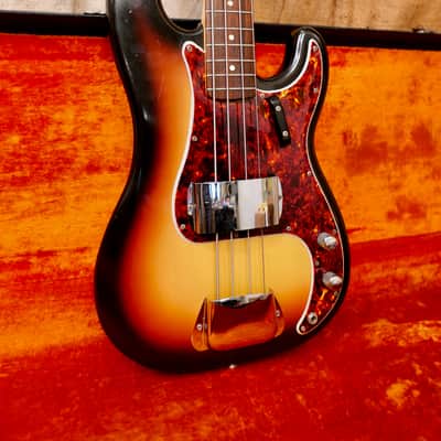 Fender Precision Bass 1966 - Sunburst image 4