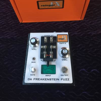 Rainger FX DRFF-3 Dr. Freakenstein Fuzz with Igor Pressure Pad