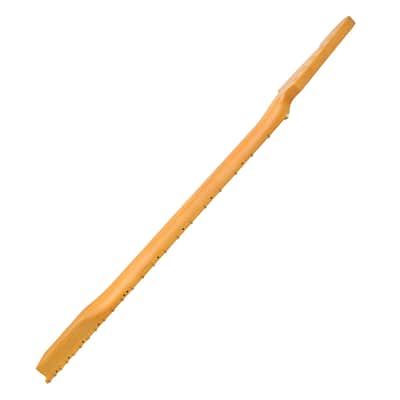 [Light Yellow Matte] 22 Fret Guitar Handle/Fretboard/Neck for ST Style (Large-Headstock, Maple) Peach Wood Tube, price include the import duty for US buyer image 9