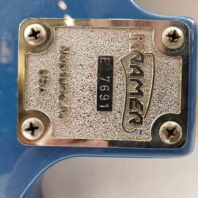 Kramer Baretta american with floyd rose 6 string left handed image 4