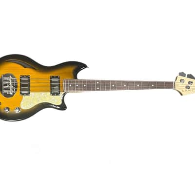 Lakland Skyline HB-30 Short Scale Hollow Body, Sunburst / Pau Ferro 7.5 LBS *On Order ETA Sept. 2026 image 6