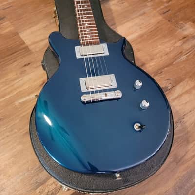1995 Hamer Eclipse USA Electric Guitar Rare Blue Teal Flip Flop All Original W/OHSC CLEAN! image 3