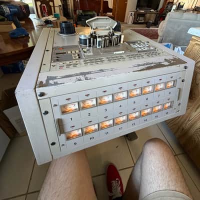 TASCAM MS-16 1" 16-Track Reel to Reel Tape Recorder 1980s - Grey image 2