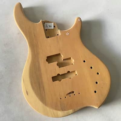 Solid Basswood 4 String Electric Bass Guitar DIY Project Body image 1