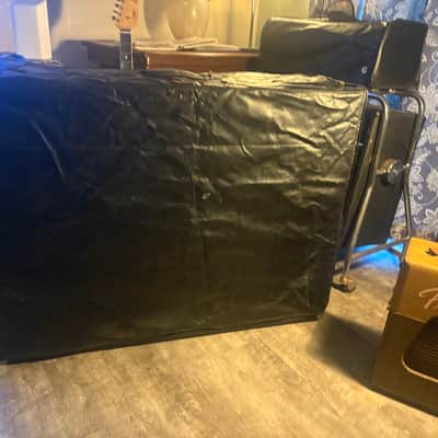 Pristine Fender Bandmaster 2x12 cabinet 1967 - Black image 3