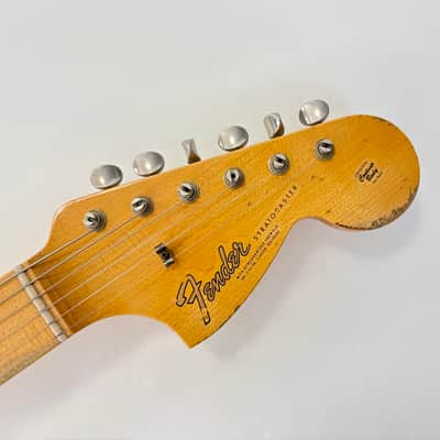 Fender Stratocaster 66 Relic Masterbuilt Dennis Galuszka Custom Shop 2014 Chrome Red image 2