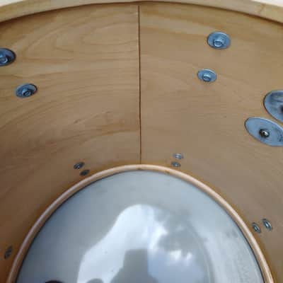Ludwig 3 Ply 16x16 Floor Tom with Double Mufflers 1970's - Silver Sparkle image 16