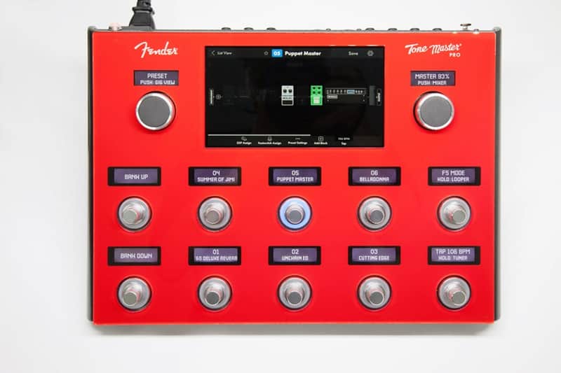 Fender Tone Master Pro Premium Acrylic Protective Cover Red image 1