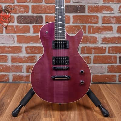 B.C. Rich USA Custom Shop Singlecut Transparent Purple 1991 w/Hard Shell Case (Refin) image 1