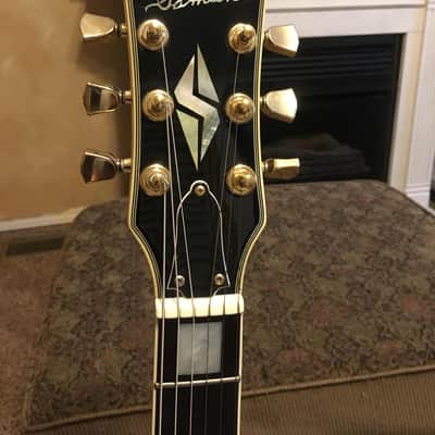 Samick Japan  Single Cutaway SCustom 1980's Tobacco Burst image 5
